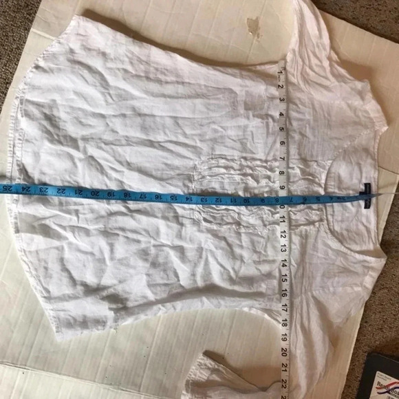 American Eagle Super Lightweight Women Blouse Size 8 Y2K Beach Resort wear - Picture 3 of 5